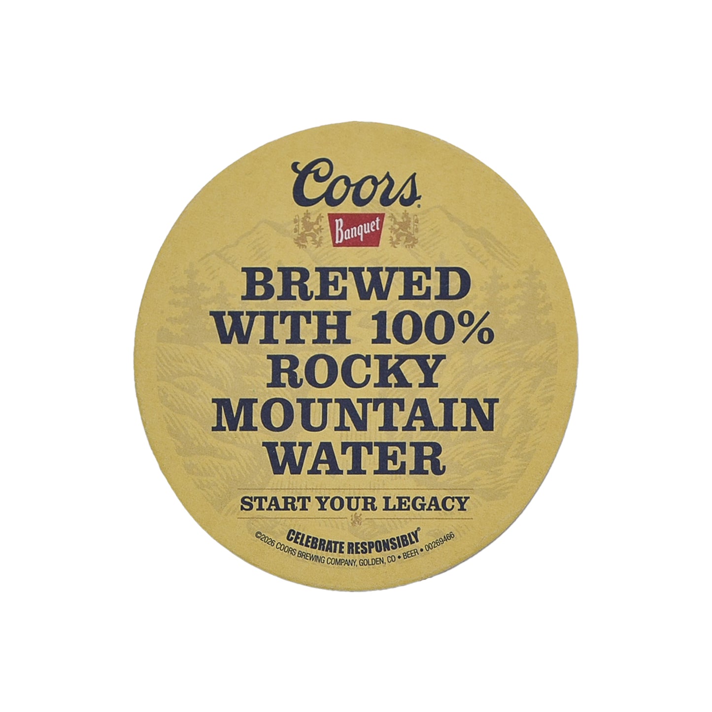Cardboard Coaster 125/Pack