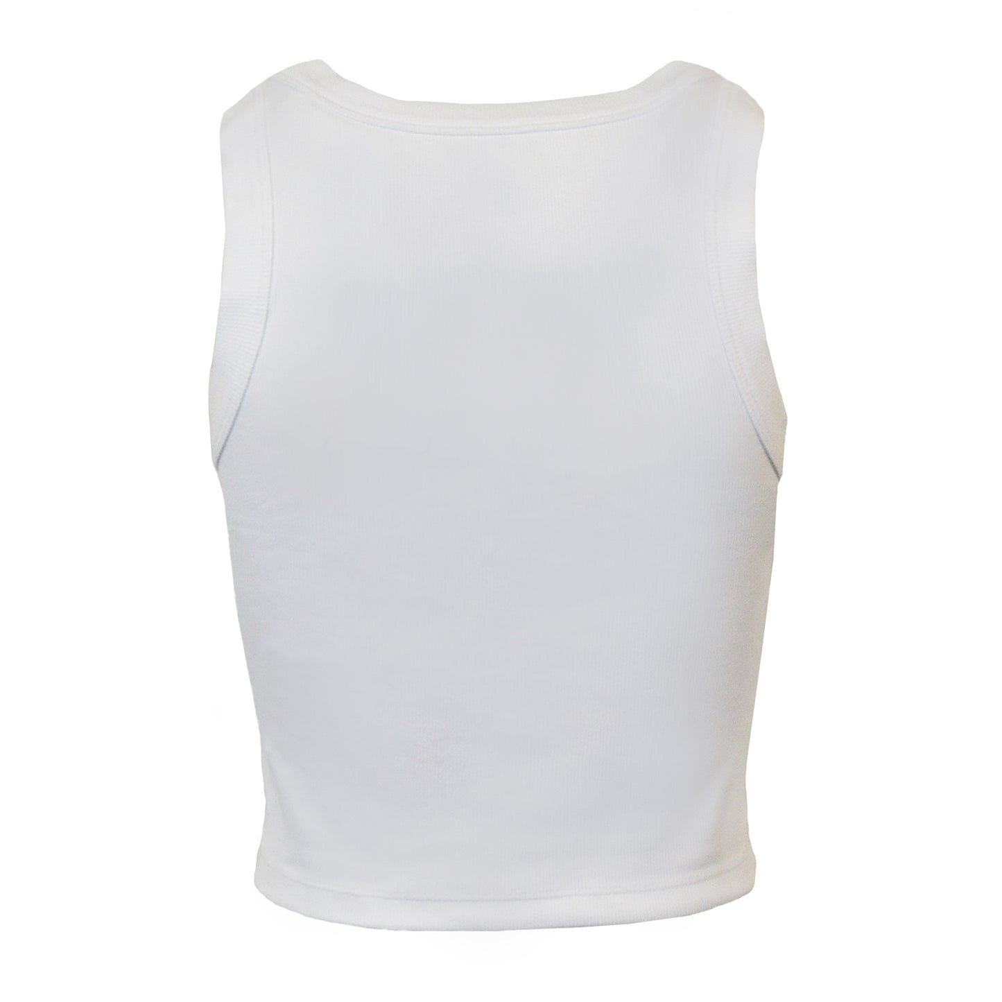 Ladies' Ribbed Cropped Tank