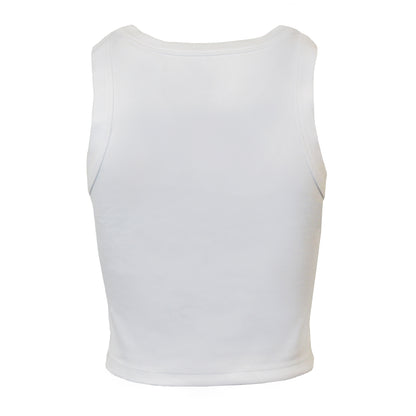 Ladies' Ribbed Cropped Tank