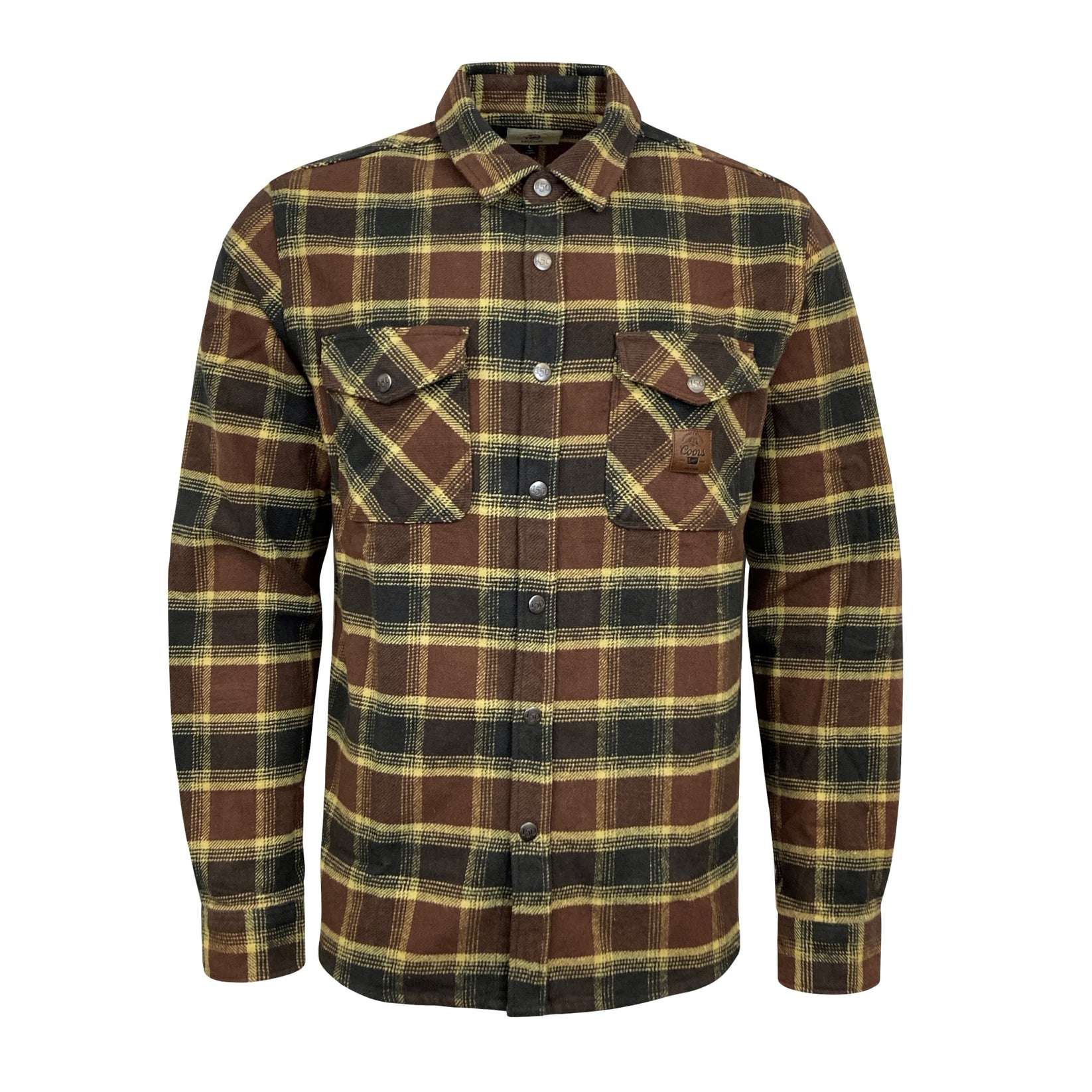 Coors x Brixton 150th Western Heavyweight Flannel – Coors Banquet Shop