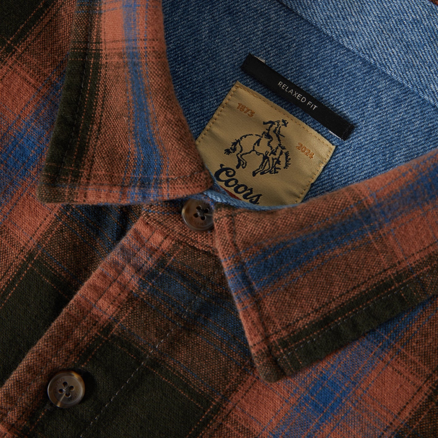 Coors x Brixton Colt Western Heavyweight Flannel