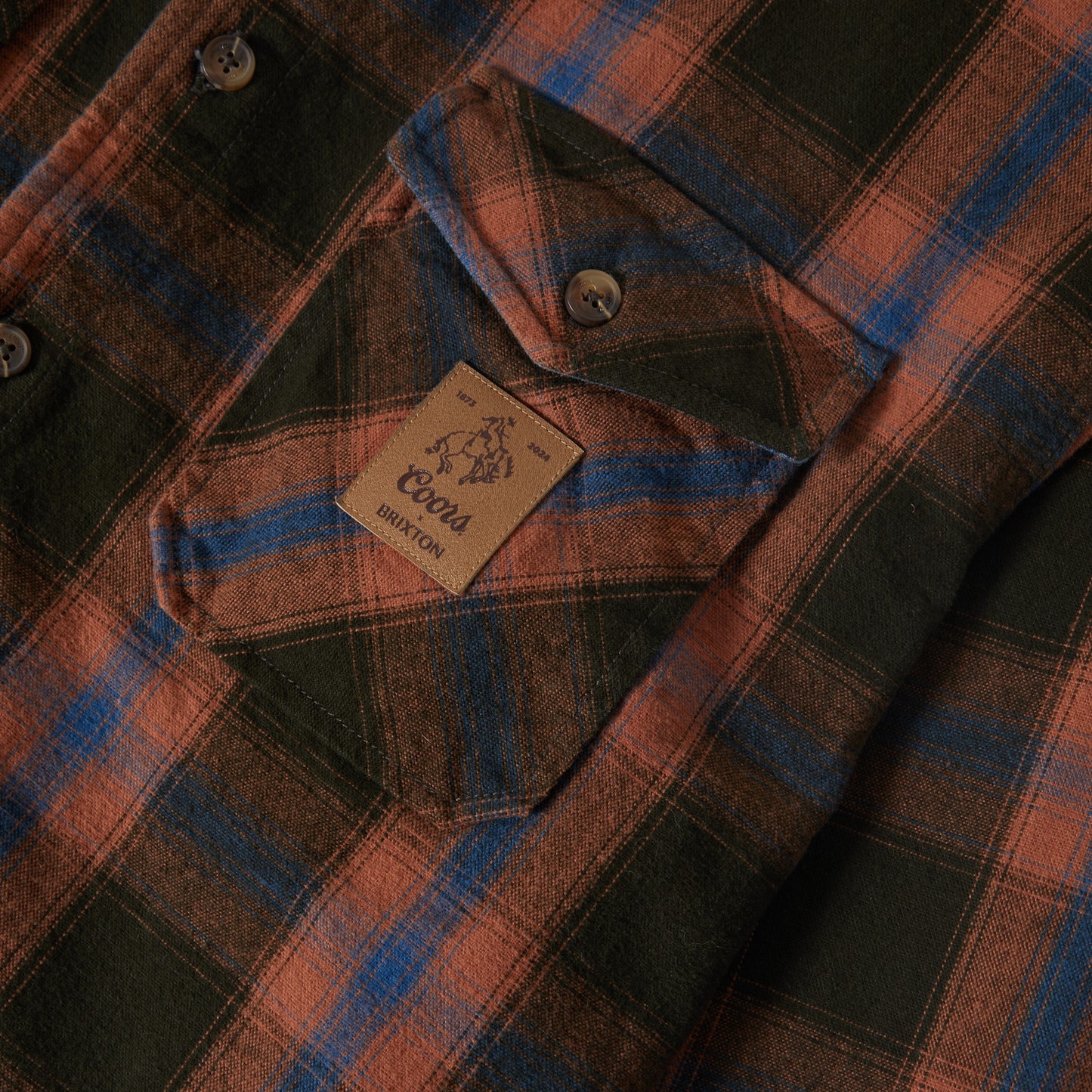 Coors x Brixton Colt Western Heavyweight Flannel