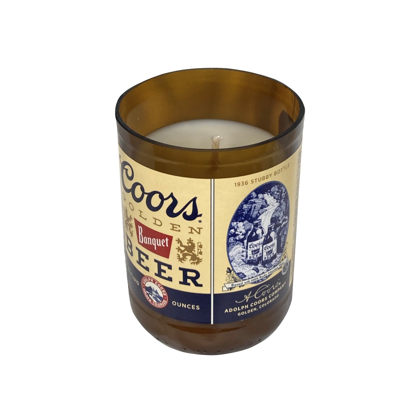 Stubby Bottle Candle