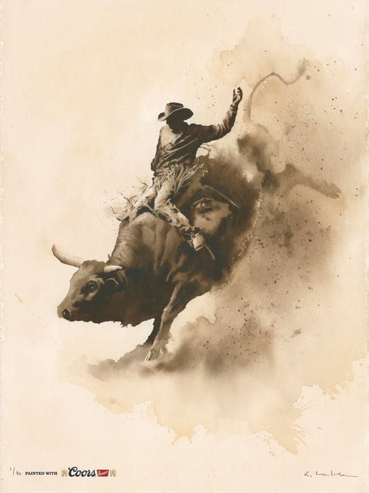 Rocky Mountain Watercolors Print - Bull