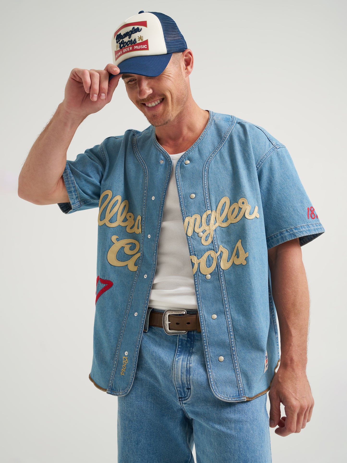 Coors Banquet x Wrangler Denim Jersey
