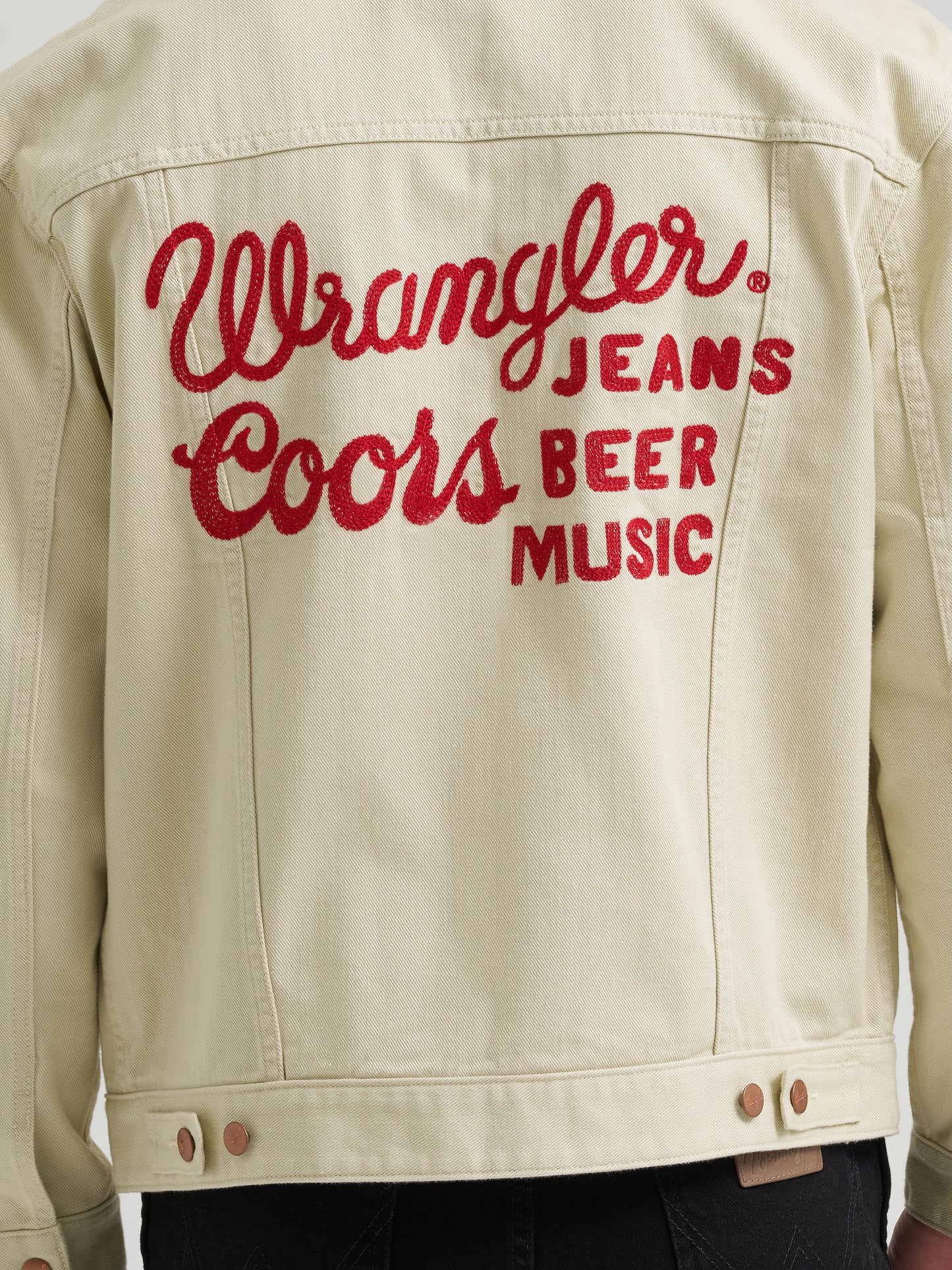 Coors Banquet x Wrangler Embroidered Jacket