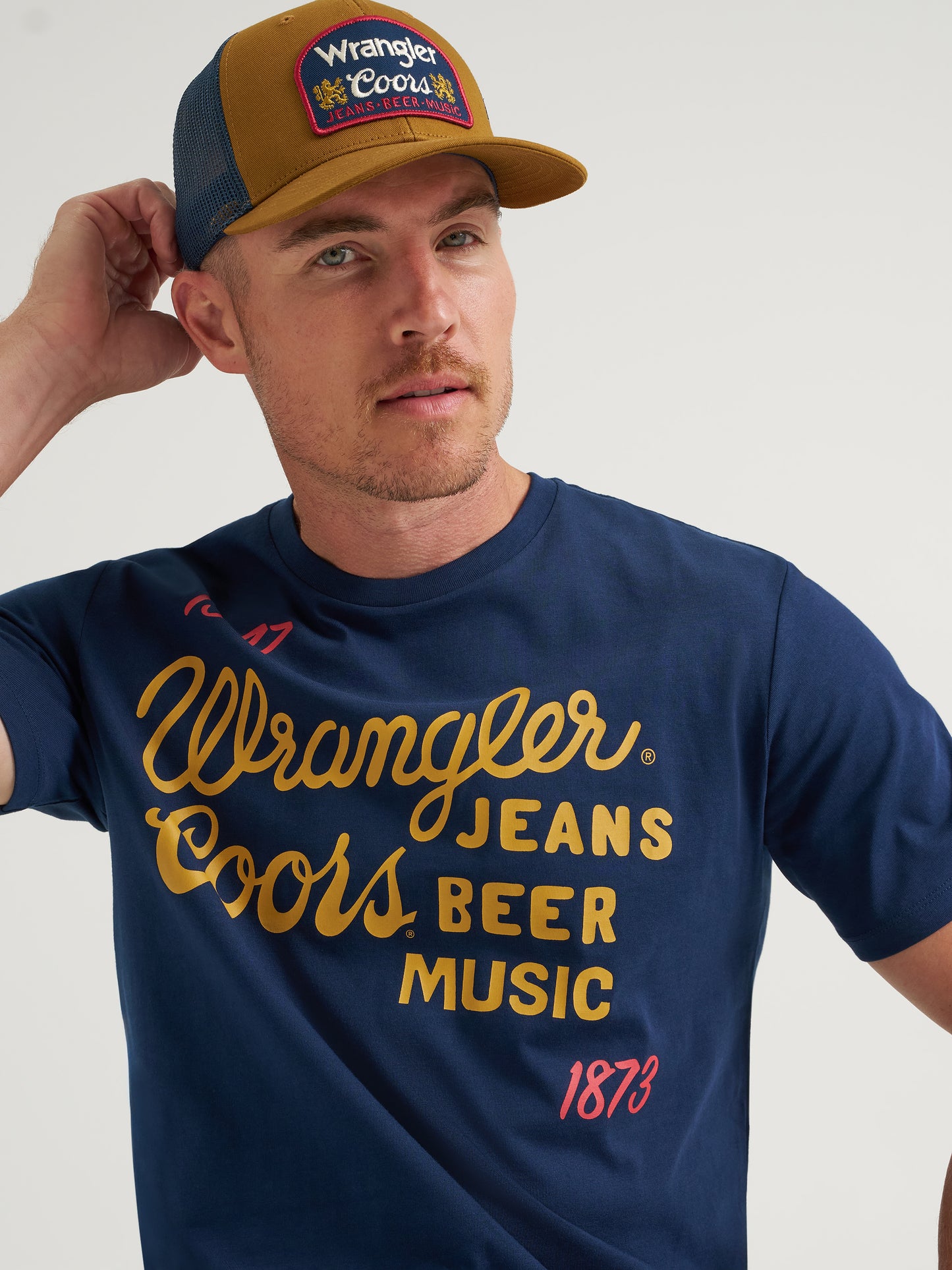 Coors Banquet x Wrangler Jeans Beer Music Tee