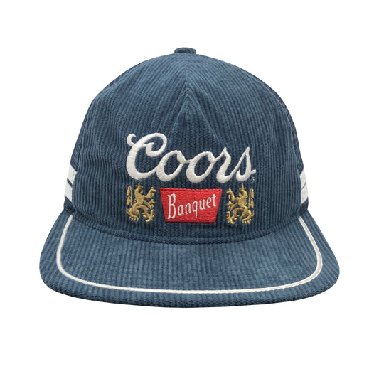 Navy Corduroy Cap