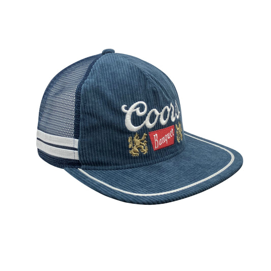 Navy Corduroy Cap