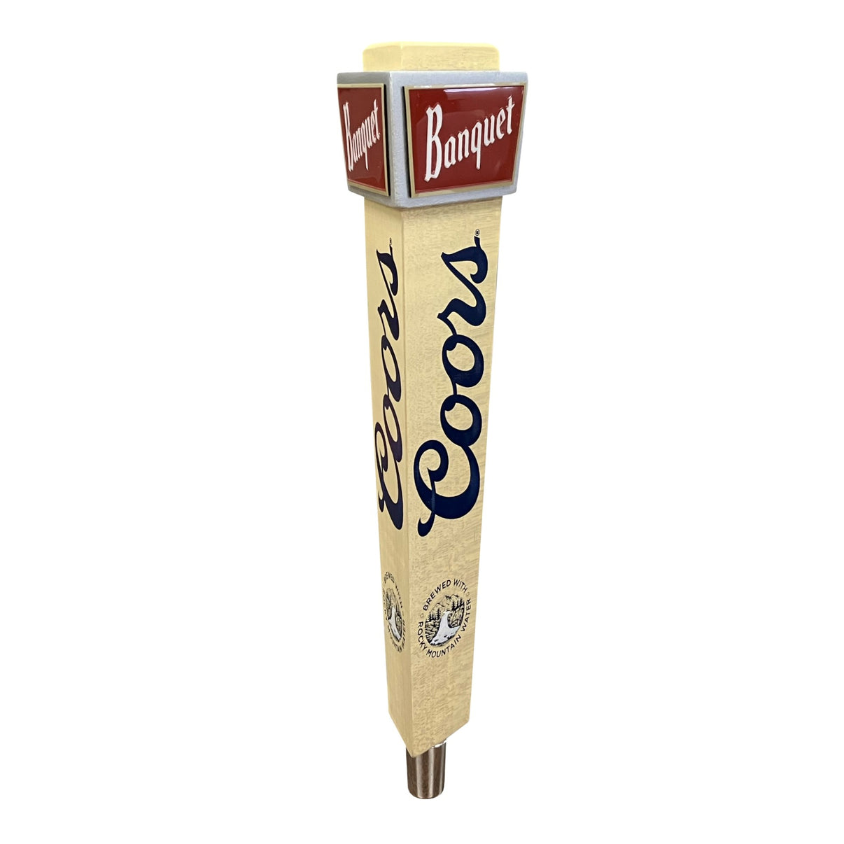 Large Wood Tap Coors Banquet Shop