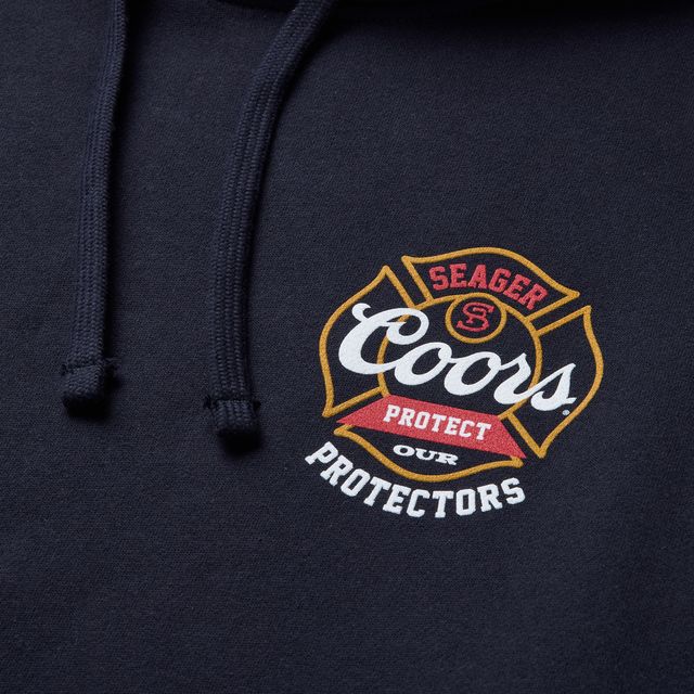 Coors Banquet x Seager Protectors Badge Hoodie