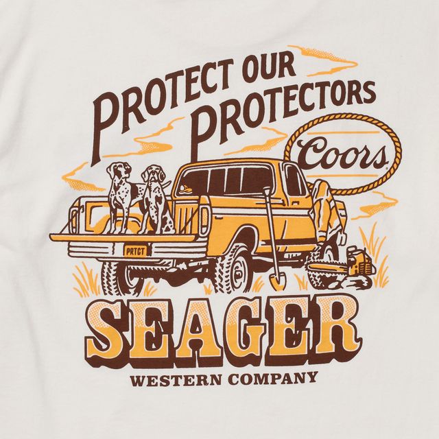 Coors Banquet x Seager Brush Truck Tee