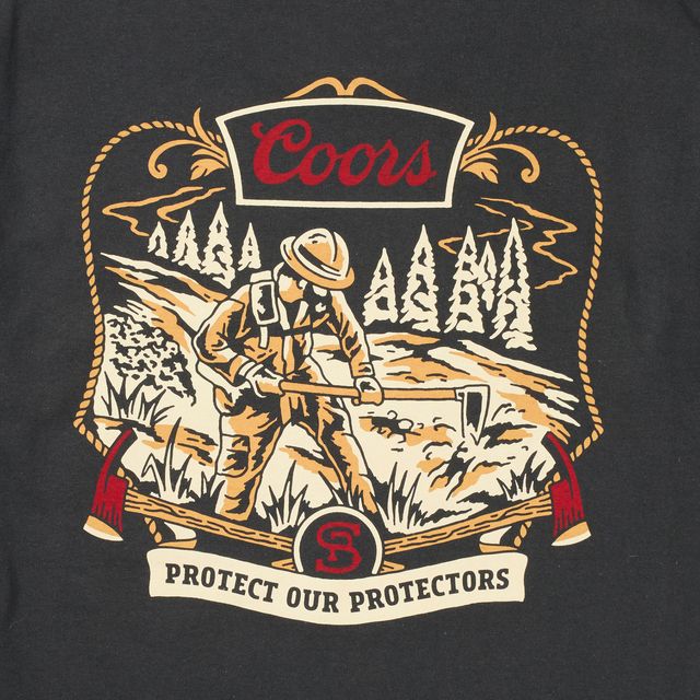 Coors Banquet x Seager Forest Line Tee
