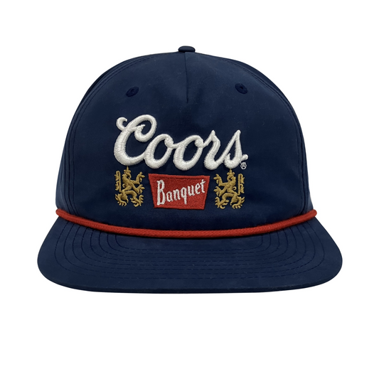 Red Rope Flat Bill Cap