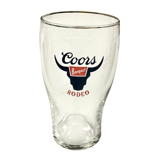 16 oz. Rodeo Print Tulip Glass