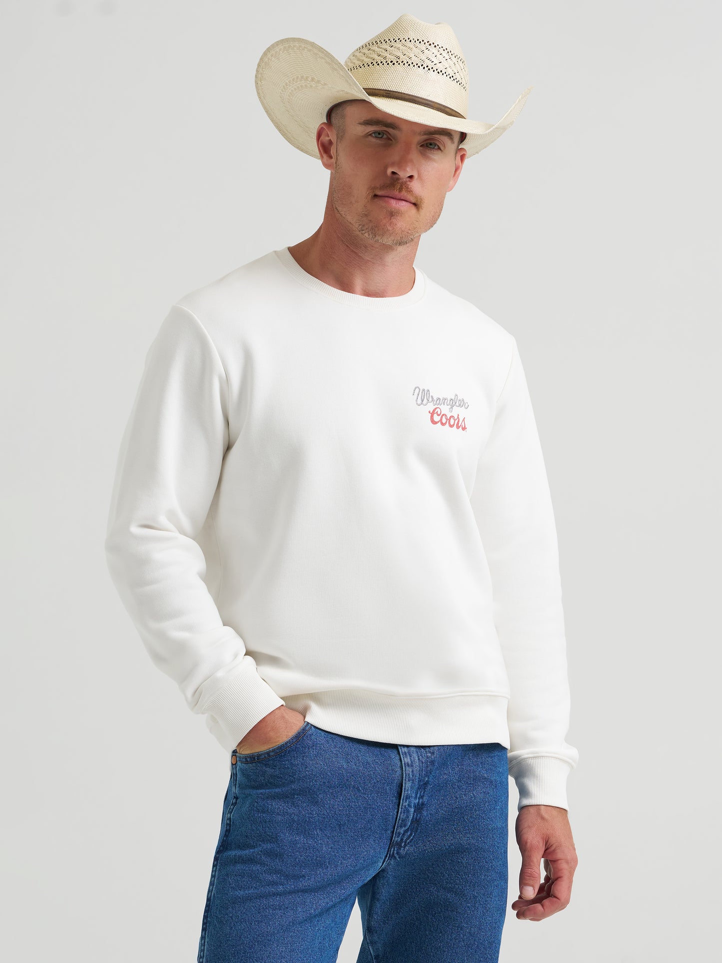 Coors Banquet x Wrangler Crewneck Sweatshirt