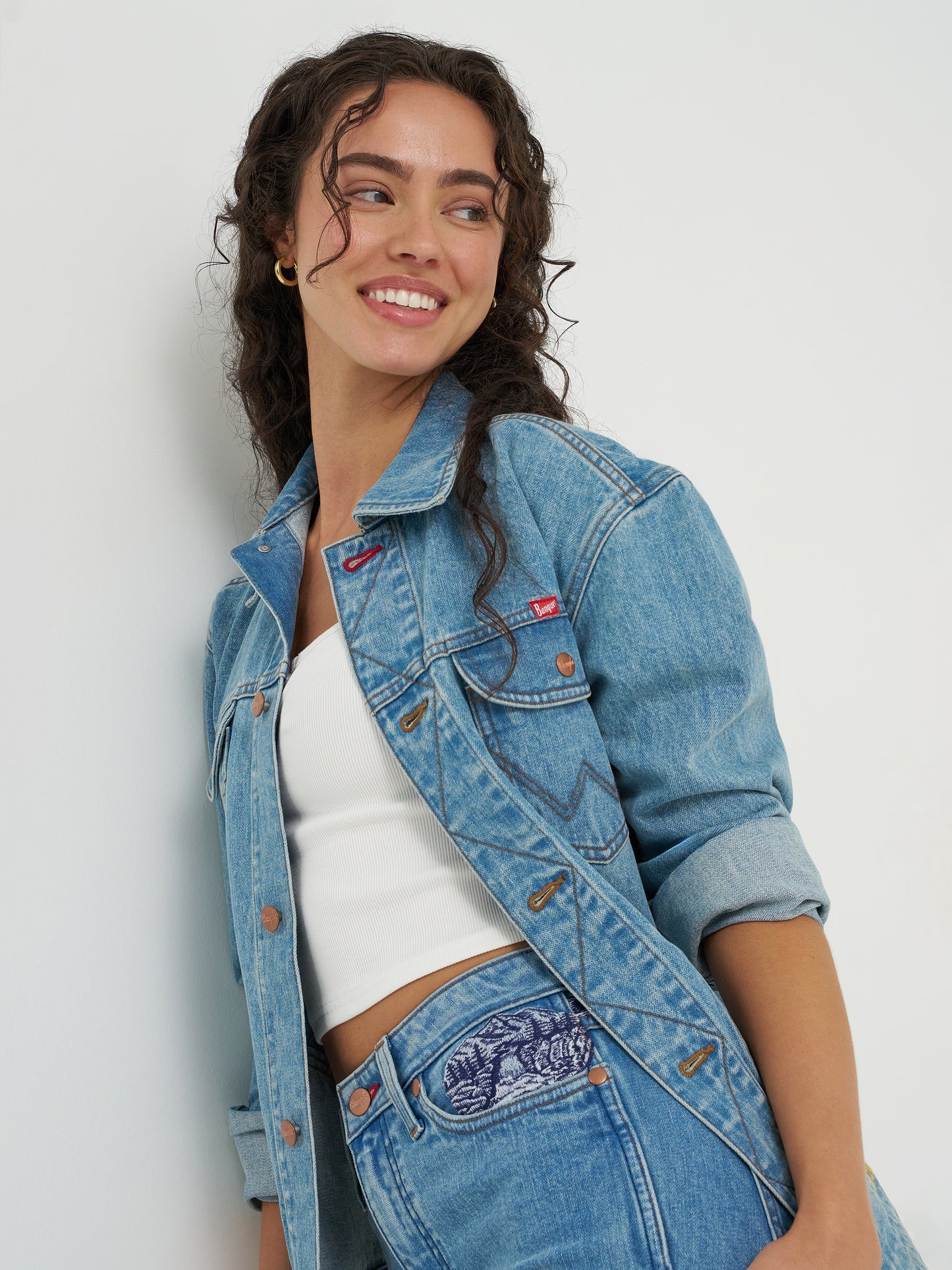 Coors Banquet x Wrangler Embroidered Jacket