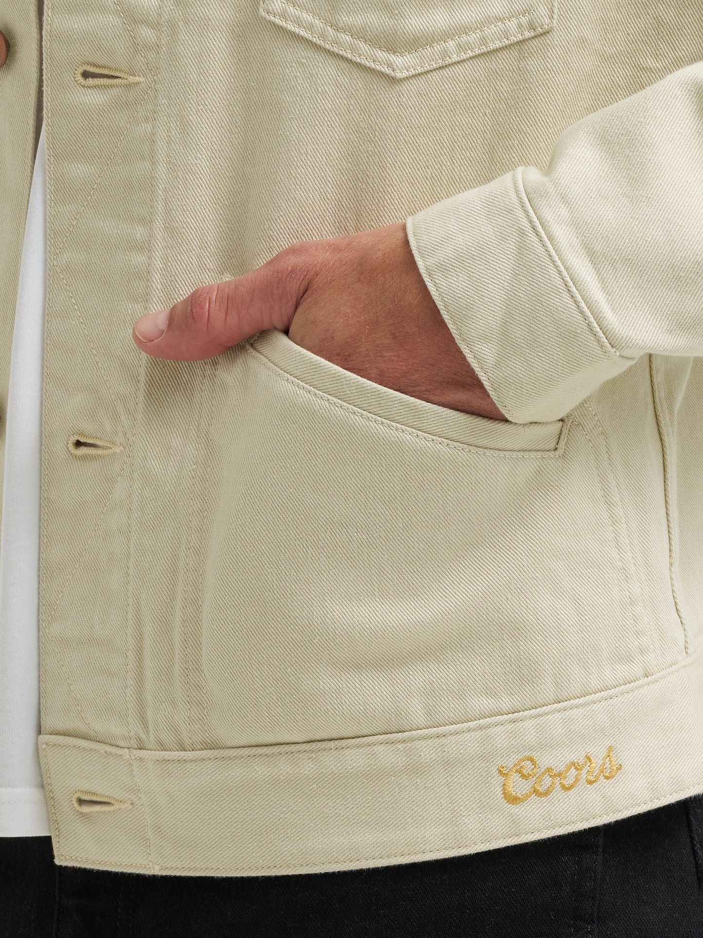 Coors Banquet x Wrangler Embroidered Jacket