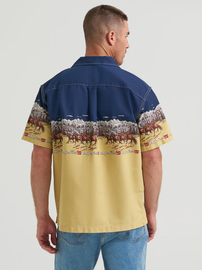 Coors Banquet x Wrangler Resort Shirt
