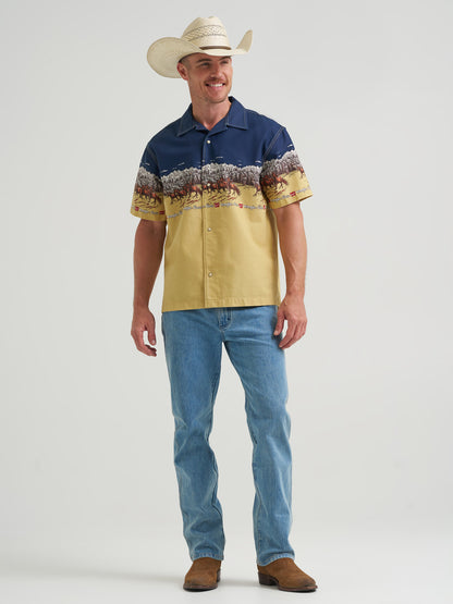 Coors Banquet x Wrangler Resort Shirt