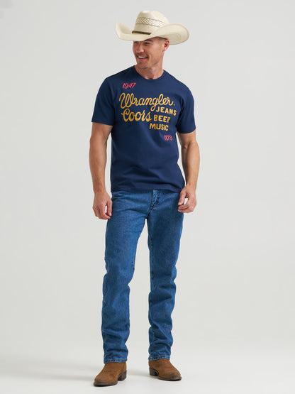 Coors Banquet x Wrangler Jeans Beer Music Tee