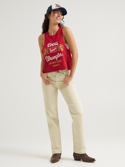 Coors Banquet x Wrangler Women's Festival Tank