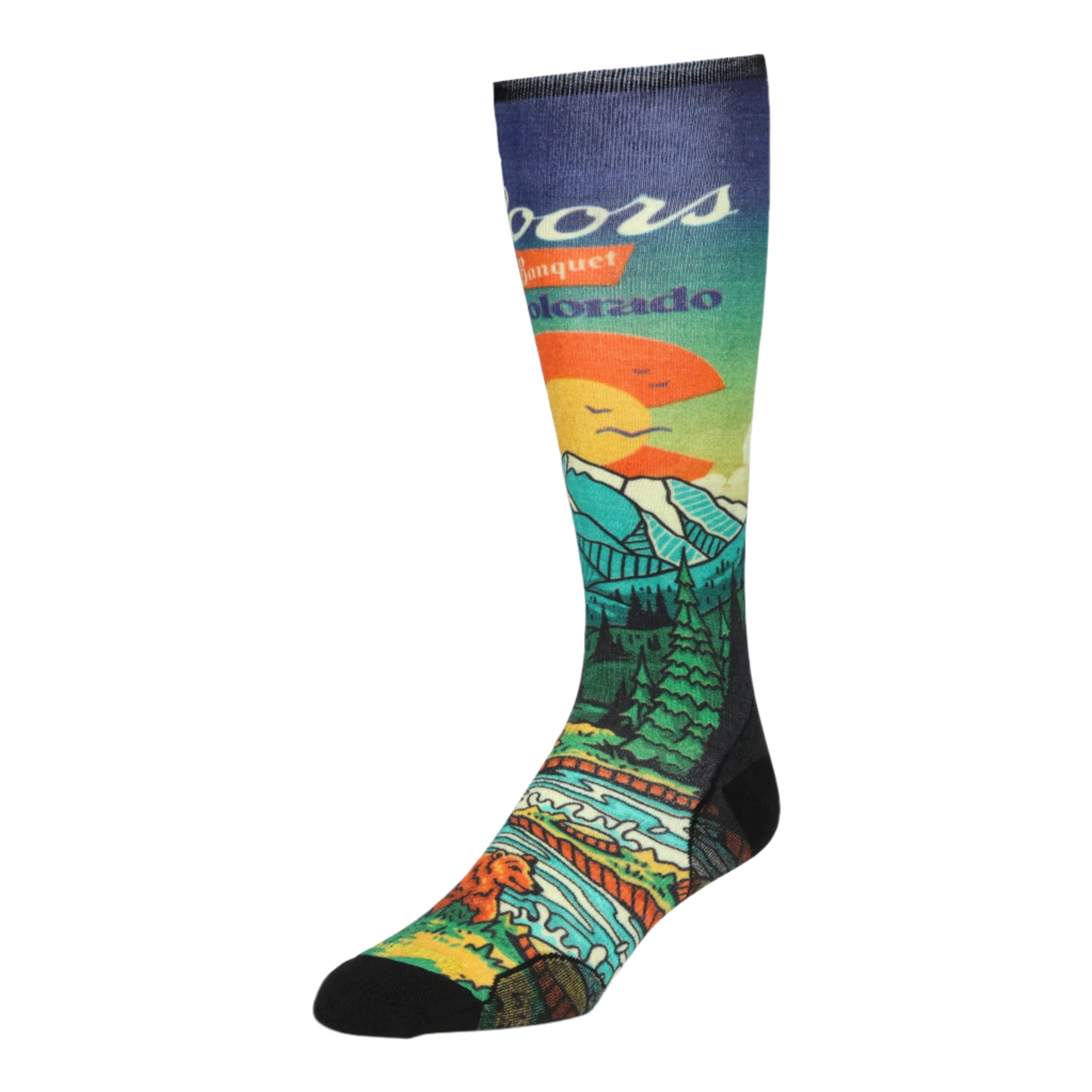 Coors Banquet x YoColorado Ski Socks