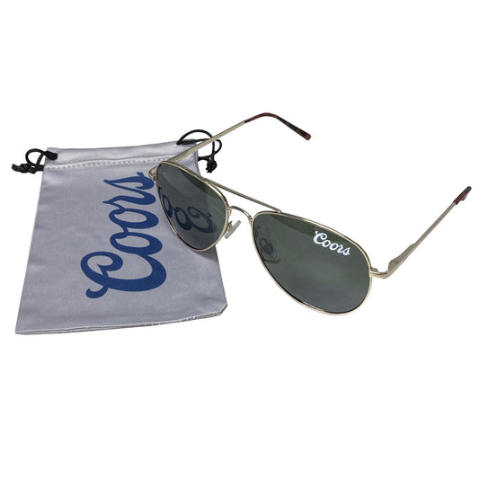 Polarized Aviator Sunglasses with Bag