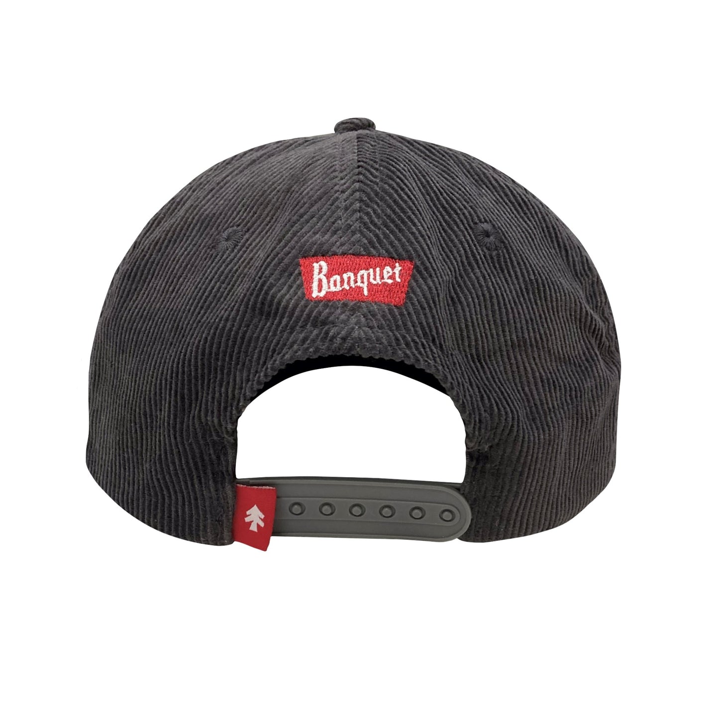 Coors x Huckberry Charcoal Corduroy Cap